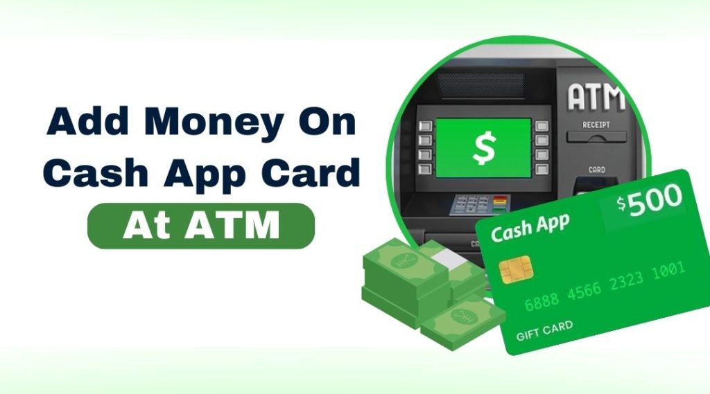 How to Add Money On Cash App Card at ATM