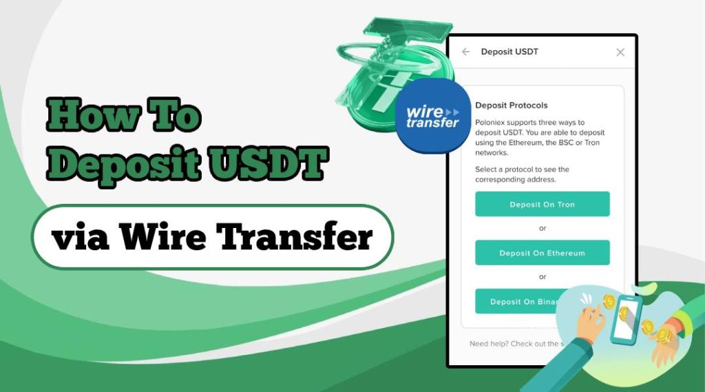 Deposit USDT via Wire Transfer