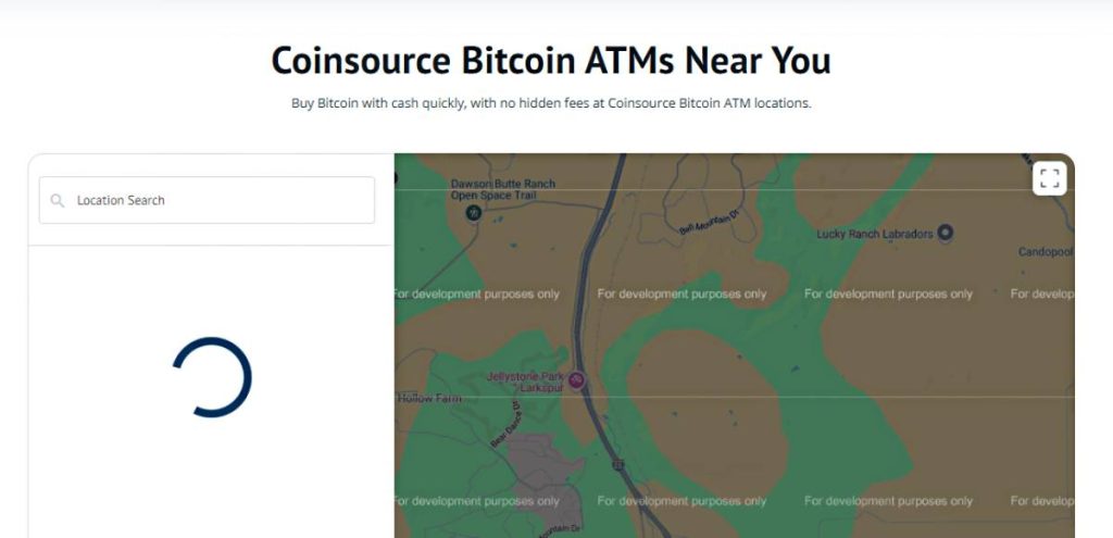 Use the Coinsource Website
