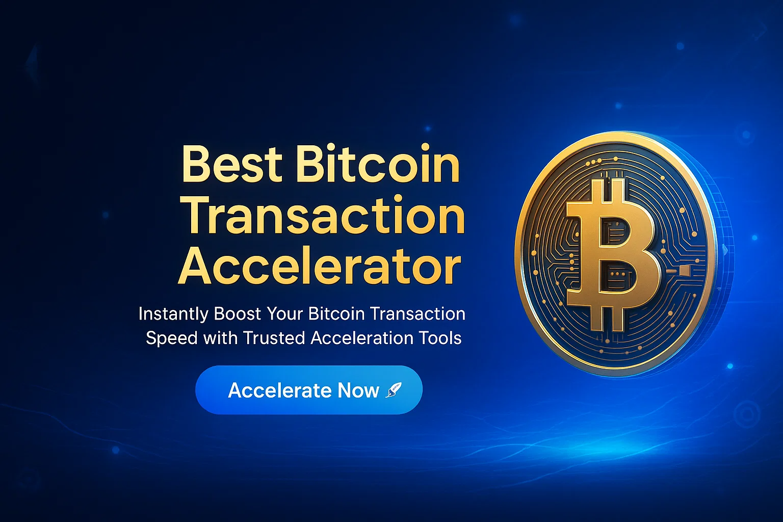 Best Bitcoin Transaction Accelerator | 24×7 Crypto Help
